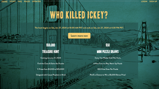 Who Killed Ickey Puzzle Hunt